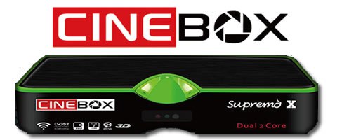 CINEBOX SUPREMO X DUAL CORE ATUALIZAÇÃO de 03-06-17
